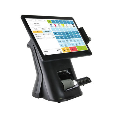 EMC certified 8G Memory Desktop Pos Machine With Thermal Printer MSR Ibutton