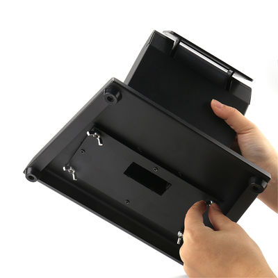 Black Adjustable Metal touch screen Monitor Stand For All In One Pos