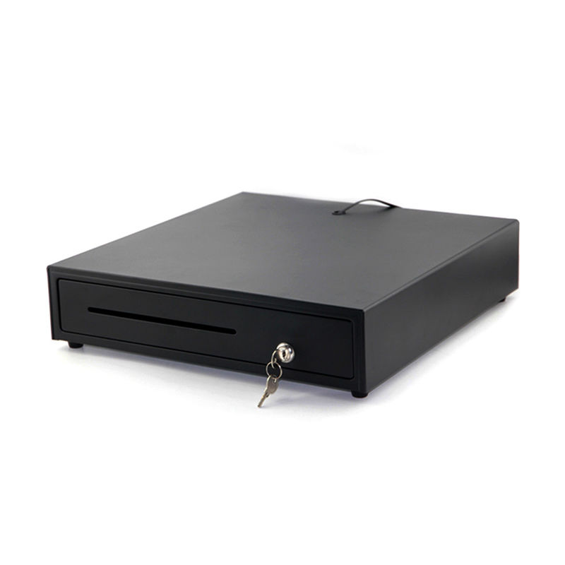 Metal Adjustable CR-405  POS Cash Drawer Box 500 Thousand Cycles